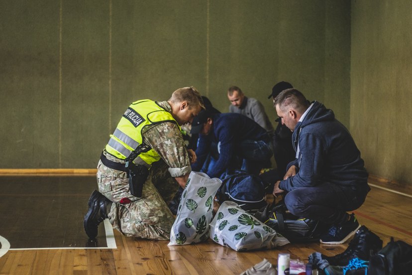 Dragūnų batalione – kartotiniai mokymai rezervo kariams