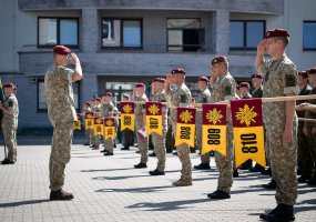 Didžiosios Kovos apygardos 8-ajai rinktinei vadovaus plk. ltn. Vaidotas Šidlauskas - 5