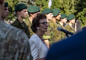 Iškilmingai perlaidotas partizanas J. Streikus-Stumbras - 3