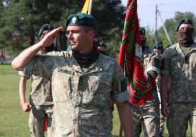 Beveik 200 Kunigaikščio Margirio pėstininkų bataliono karių baigė 9 mėnesių tarnybą - 2