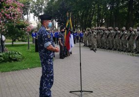 Pirmą kartą Palangoje prisiekė Karinių jūrų pajėgų jaunieji kariai - 2