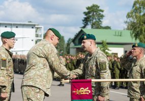 Naujas Didžiojo Lietuvos etmono Jonušo Radvilos mokomojo pulko vadas - 2