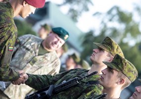 Prisiekė Bazinio kario savanorio įgūdžių kurso 80-osios laidos kariai savanoriai - 5