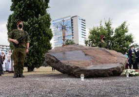 Atidavėme pagarbą žuvusiam kariui savanoriui Artūrui Sakalauskui - 4