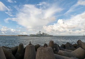 NATO nuolatinės parengties kovinių laivų 1-osios grupės fregatos jau Klaipėdoje - 2