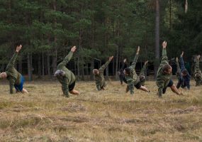 Mažų padalinių taktika – 307-osios karių savanorių kuopos pratybos - 4