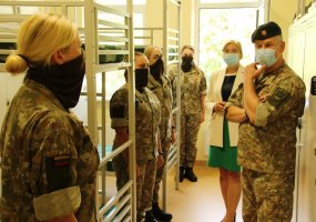 Atidarytos naujos kareivinės Kęstučio batalione - 6