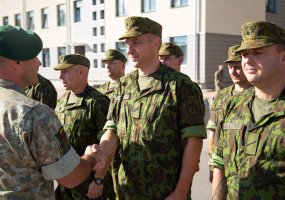Baigėsi tris savaites trukę parengtojo rezervo karių mokymai Vaidoto batalione - 2