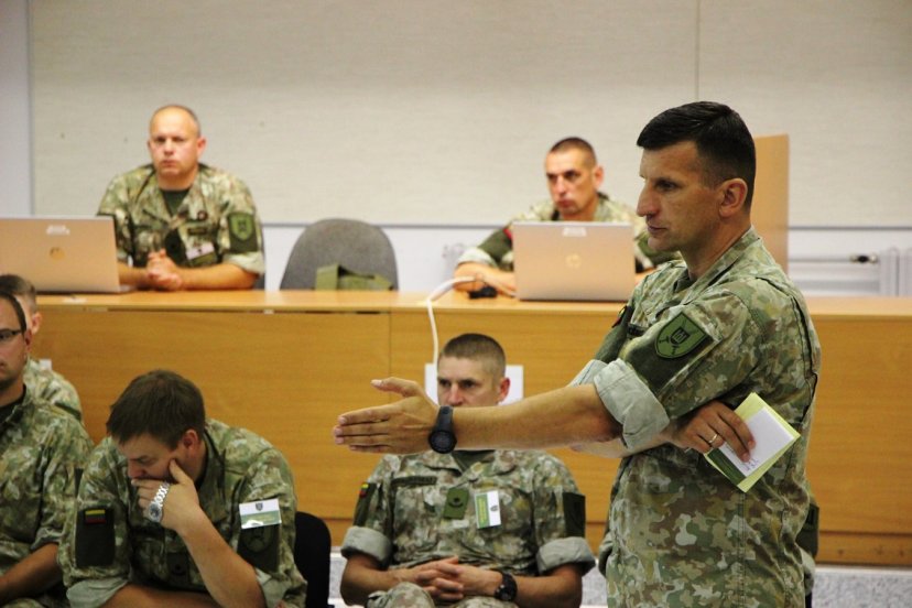 Atnaujintos Sausumos pajėgų Valdymo elemento treniruotės