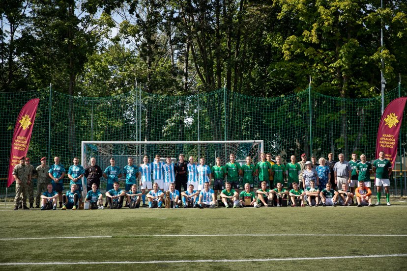 Futbolo turnyras kariui savanoriui A. Sakalauskui atminti