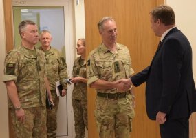 Lietuvoje lankosi NATO pajėgų Europoje vado pavaduotojas - 1