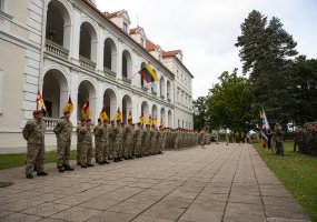  Į misiją Malyje išlydėta 8-oji Pajėgų apsaugos vieneto rotacija  - 1