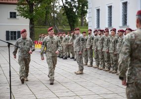  Į misiją Malyje išlydėta 8-oji Pajėgų apsaugos vieneto rotacija  - 2