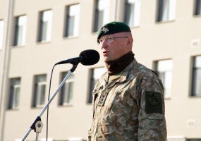 Kunigaikščio Vaidoto mechanizuotajame pėstininkų batalione prisiekė šauktiniai  - 4