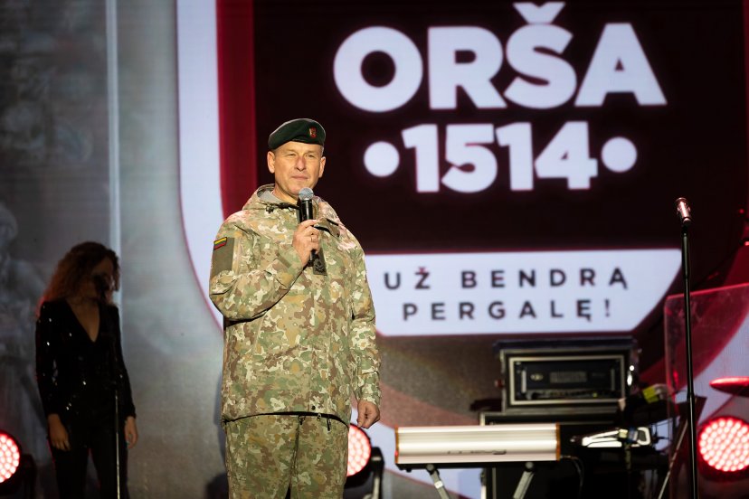 Vilniuje skambiai paminėta pergalės Oršos mūšyje sukaktis   