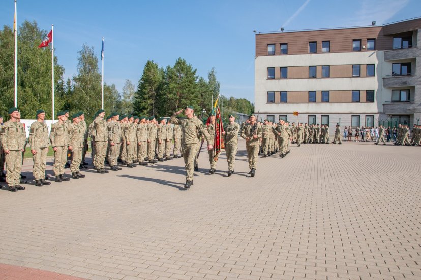 Tarnybą baigė Gedimino štabo bataliono nuolatinės privalomosios pradinės karo tarnybos kariai