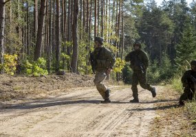 Baigiamasis Inžinerijos bataliono rezervo karių mokymų akordas – lauko taktikos pratybos - 4