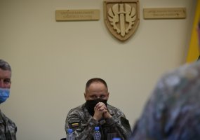 Kariuomenės vadas lankėsi Logistikos valdybos štabe - 4