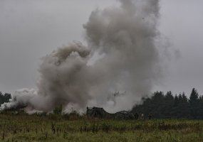Pratybos „Tvirtas velnias 2020“ užbaigė metus trukusį kuopų karinio rengimo ciklą - 2