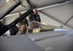 Chief of Defence visited the NATO Air Policing Mission in Šiauliai  - 3