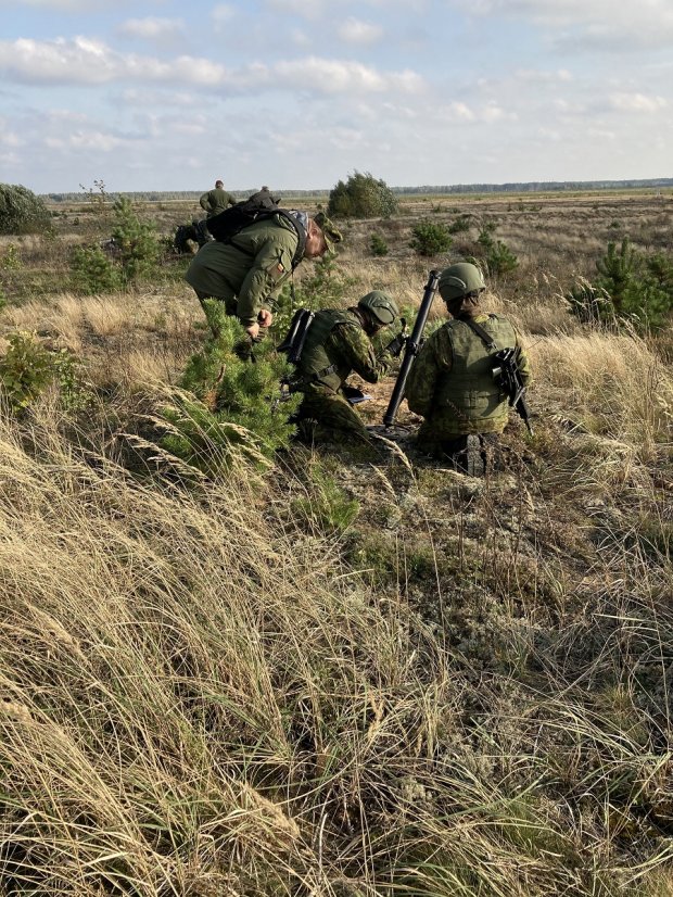 Vėjo gūsiai nesutrukdė minoms pasiekti taikinių 