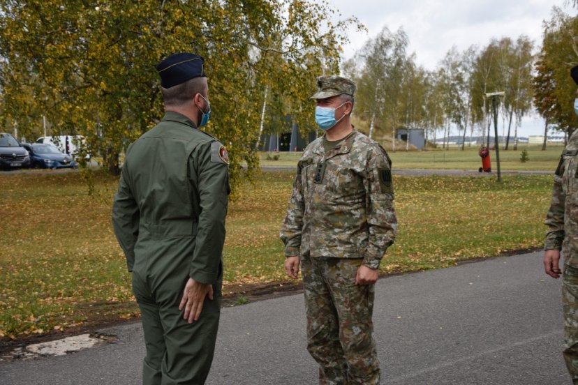 Chief of Defence visited the NATO Air Policing Mission in Šiauliai 
