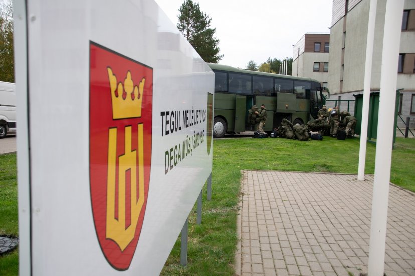 Gedimino štabo batalione kariai mokysis karinių ir ceremonijų paslapčių