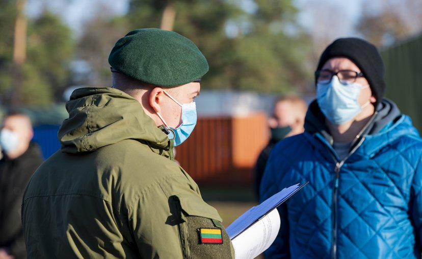 2020 metų šaukimas į nuolatinę privalomąją pradinę karo tarnybą artėja prie pabaigos