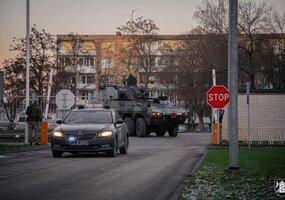 Lenkijos kariai treniravosi perdislokavimo į Lietuvą procedūras - 1