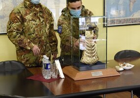Išvykstantis italų kontingento vadas atsisveikino su Lietuva - 2