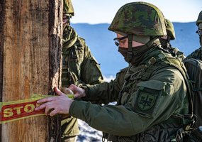 Pirmosios sprogdinimo pratybos – įveiktas jaunųjų karių iššūkis - 7