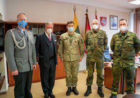 Sausumos pajėgų vadas apdovanotas Bundesvero aukso garbės kryžiumi - 2
