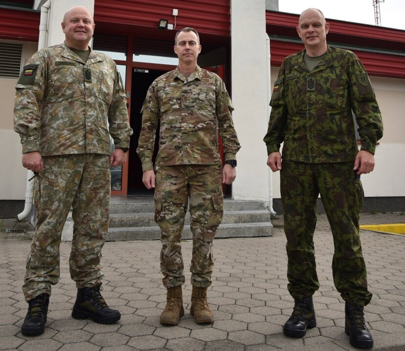 Aspects of military service discussed with USAFE Command Chief Master Sergeant