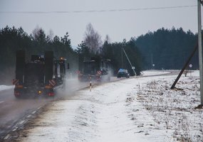 Vaidoto bataliono kariai treniruojasi Latvijoje vykstančiose pratybose  - 4