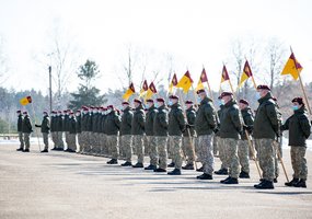 Į misiją Malyje išlydėta 9-oji karių savanorių pamaina - 2