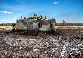 Inžinerijos batalione – šarvuoto transporterio M113 vairuotojų mokymai - 3