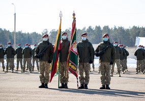 Į misiją Malyje išlydėta 9-oji karių savanorių pamaina - 1