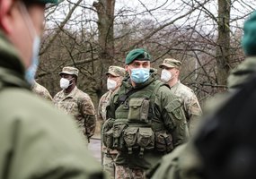 Baigėsi tarptautinės vadaviečių pratybos „Jungtinis ryžtas XV“ - 2