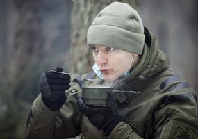 Išgyvenimo pratybos – originalus karių savanorių pasirinkimas atsisveikinti su žiema - 2