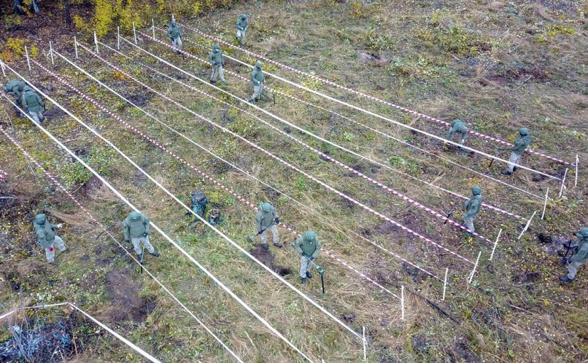 Pavasarį Juozo Vitkaus inžinerijos bataliono išminuotojams prasideda tikras darbymetis