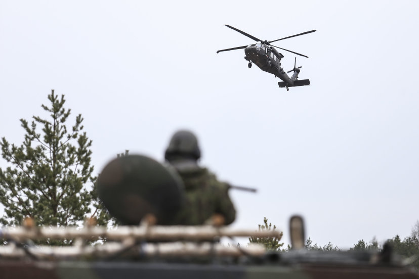 Virš Lietuvos teritorijos praskris JAV kariuomenės „Juodieji Vanagai“