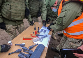 Lietuvos kariuomenės išminuotojai pirmąsyk išbandė sistemas „Vulcan“ - 1