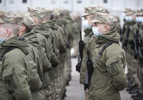 Lietuvos Respublikai Mokomajame pulke prisiekė jaunieji kariai - 6