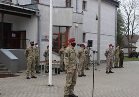 Vyčio apygardos 5-osios rinktinės veiklos sukaktis paminėta iškilminga rikiuote - 1
