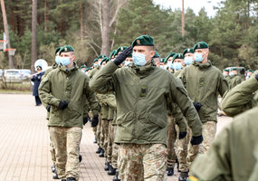 Kęstučio bataliono vado ištarti žodžiai kariams: dėkoju už sėkmingai įvykdytą pareigą Tėvynei - 5