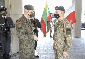 Lietuvos ir Lenkijos kariuomenės toliau stiprins sąveiką ir gynybą - 1