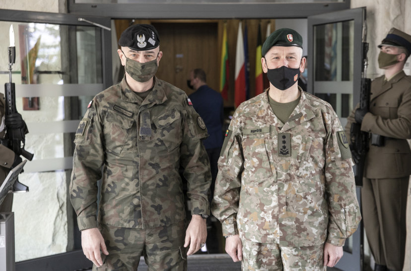Lietuvos ir Lenkijos kariuomenės toliau stiprins sąveiką ir gynybą