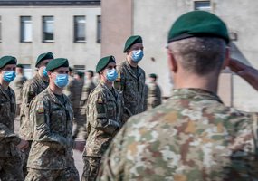Įsimintina Karaliaus Mindaugo husarų bataliono vėliavos minėjimo diena - 5