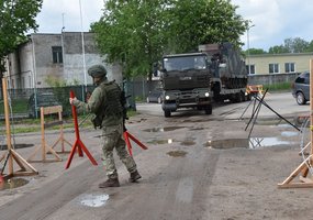 „Patikima parama 2021“ – Depų tarnybos karių treniruotė remiant karinius vienetus - 1