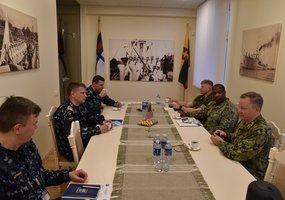 JAV karinio laivyno vadovybės Europoje ir Afrikoje atstovų vizitas - 1